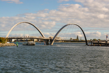 Fototapeta na wymiar Elizabeth Quay, Perth, Australia