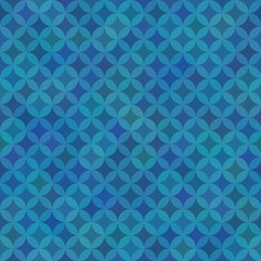 Abstract blue geometric background