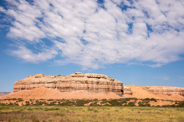 landscape on the Goblin state park in the united states of america