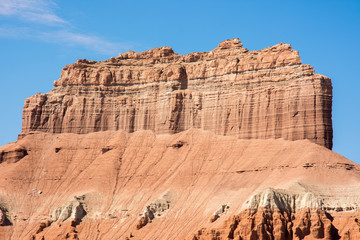 landscape on the Goblin state park in the united states of america