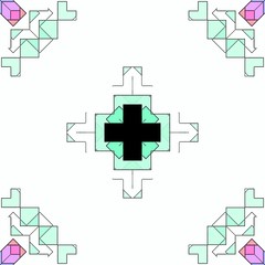 Contour pattern abstract background design, wallpaper.