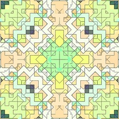 Mosaic abstract background pattern stained, design.