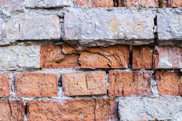 Obraz premium Brick old wall background. Brick texture. pattern saver