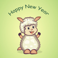 Chinese New Year Of Sheep.