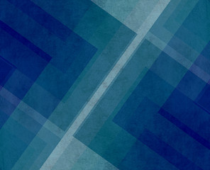 Abstract blue geometric background with dynamic light and textures