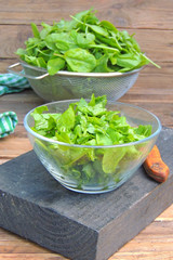 Fresh chopped sorrel