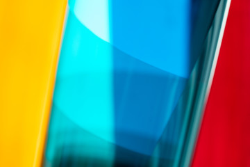 Abstract colorful gel sheets texture