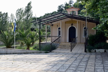 Small Greek church