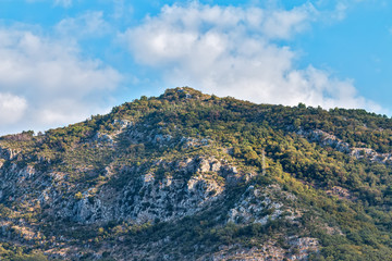Fototapeta na wymiar Mountain View. Near Budva, Montenegro