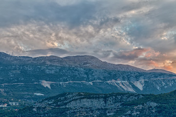 Mountain View. Near Budva, Montenegro