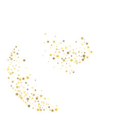 Gold Yellow Starry Background