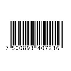 Realistic barcode icon. Barcode vector illustration. EPS