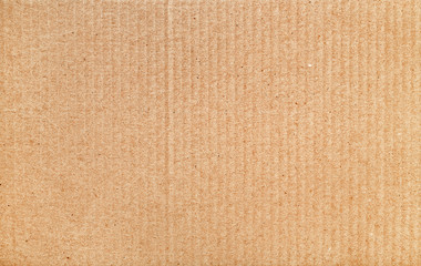 The texture of the rough surface of the cardboard.