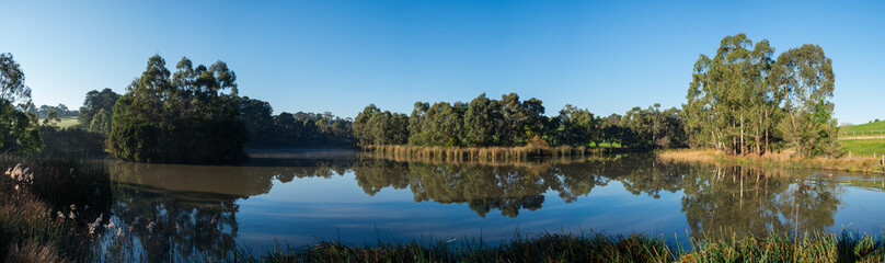 Ruffey Lake Park in Doncaster in Melbourne, Australia