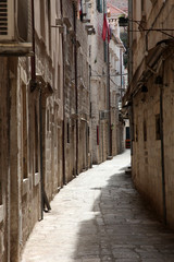 Fototapeta premium Street in Dubrovnik