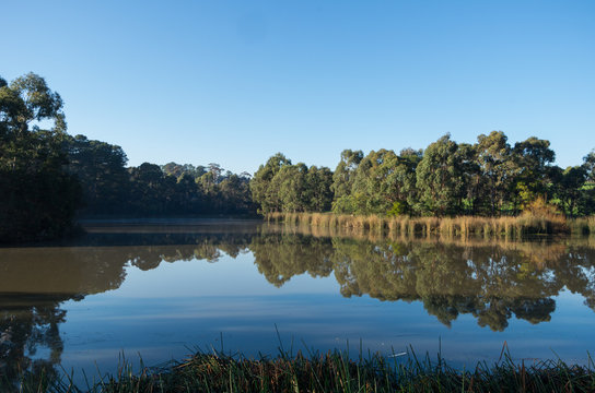 Ruffey Lake Park in Doncaster in Melbourne, Australia