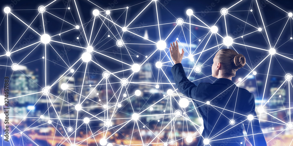 Poster modern wireless technologies and networking as tool for effective business