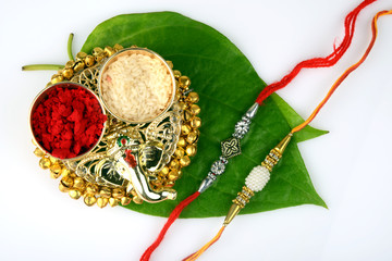 Raksha Bandhan, an Indian festival for brother and sister