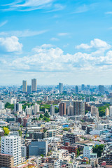 東京風景 Tokyo city skyline , Japan.