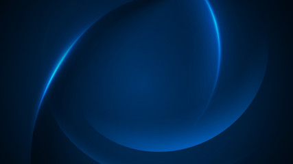 Blue vector background with energy shine
