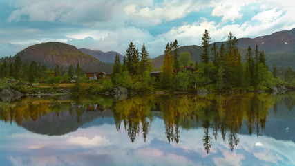 Gaustatoppen, Rjukan, Góry Skandynawskie, Telemark, 1883 m n.p.m, Norwegia, Norway, Norge, Gausta,...