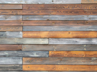 Wooden boards in vintage style as abstract background