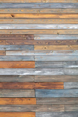 Wooden boards in vintage style as abstract background