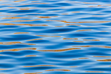 Surface on the pond as a background