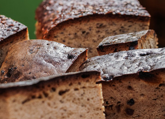 Fresh loaf of bread.