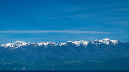 Fototapeta na wymiar view of mountains at Newzealand