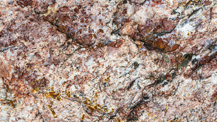 Background close-up images of stone and rock, granite, marble, stone texture, patterns, and colors