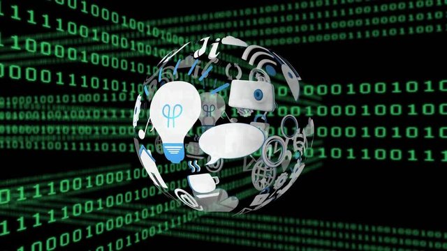 Application icons and binary codes