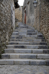 Treppe in Prasies auf Kreta