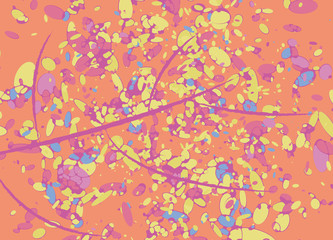 イラスト　背景　模様　木の葉