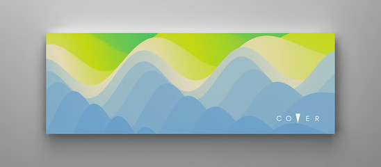 Obraz premium Abstract background with dynamic effect. Motion vector Illustration. Trendy gradients. Can be used for advertising, marketing, presentation.