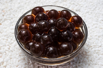 タピオカパール　Tapioca Pearl and Tapioca Bubble