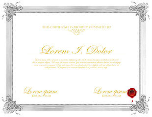 certificate template