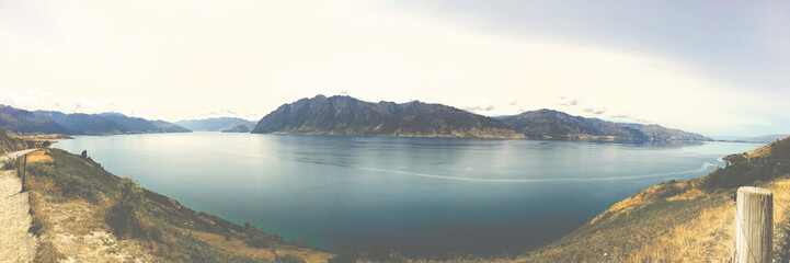 Beautiful Lakes in New Zealand