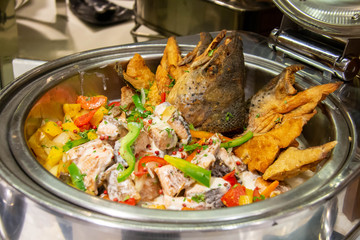 hotel restaurant food catering service buffet banquet for wedding