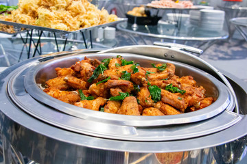 hotel restaurant food catering service buffet banquet for wedding