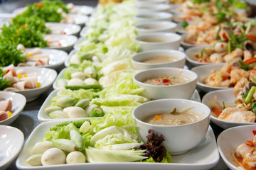  set thai food for lunch and dinner