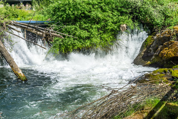 Erupting Waterfall Whitewater