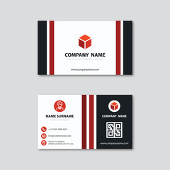 Modern creative business card template.