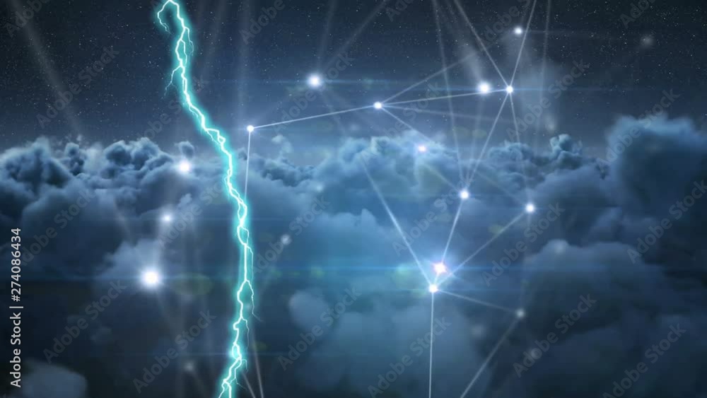 Poster lightning and asymmetrical lines