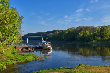 Fototapeta premium Nemunas Lithuania