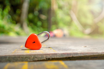 Red keys that are heart shaped, ideas, love, Valentine's Day