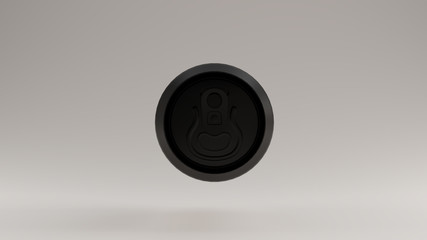 Black Drinks Can Beverage Soft Drinks 3d illustration 3d render