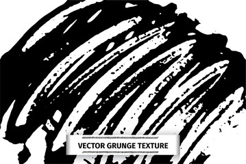 Grunge vector texture of spilled sauce or smeared black paint