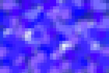 Pixels abstrato roxo