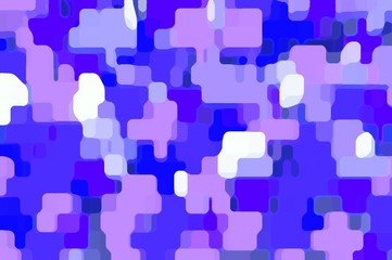 Geometria abstrata roxa